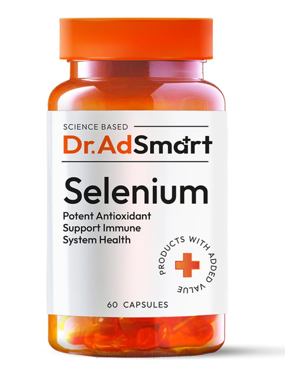 Dr. AD Smart Selenium kapsulas, 60 gb. | internetaptieka.lv