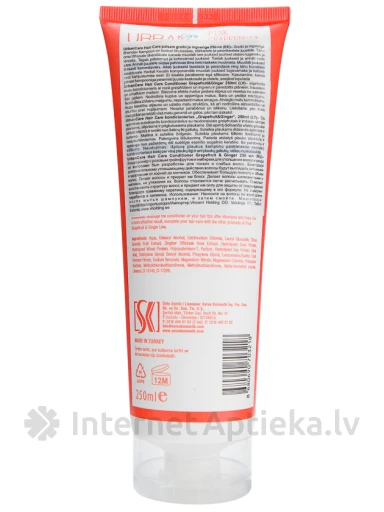 Urban Care rozā greipfrūta un ingvera kondicionieris, 250 ml | internetaptieka.lv