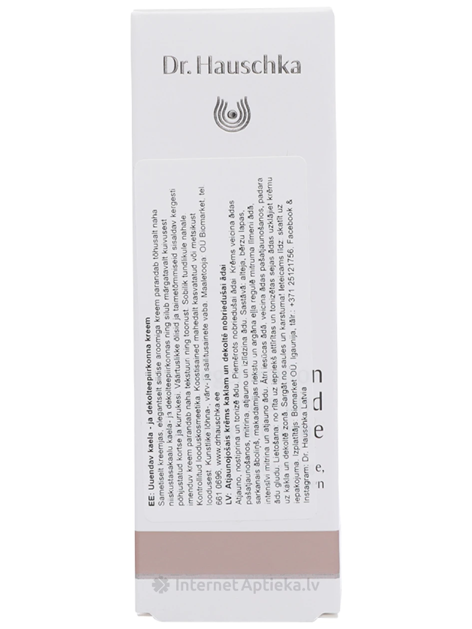 Dr. Hauschka Регенерирующий крем для шеи и зоны декольте, 40 мл | internetaptieka.lv