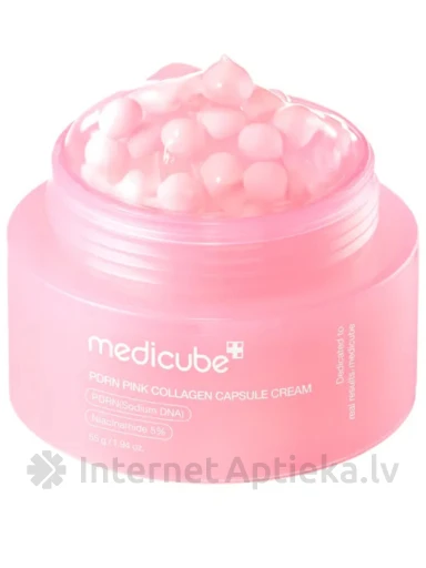 Medicube PDRN Pink Collagen Capsule näole, 55 g | internetaptieka.lv