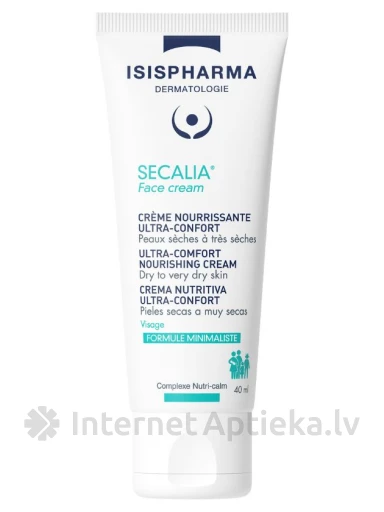 ISISPHARMA SECALIA barojošs sejas krēms sausai ādai, 40 ml | internetaptieka.lv