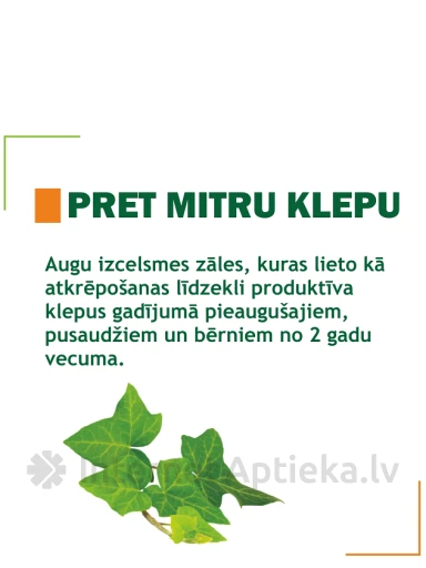 Hadorta sīrups ar efejas ekstraktu, 100 ml | internetaptieka.lv