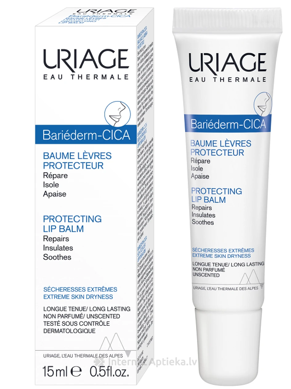 URIAGE Bariederm Cica lūpu balzams, 15 ml | internetaptieka.lv