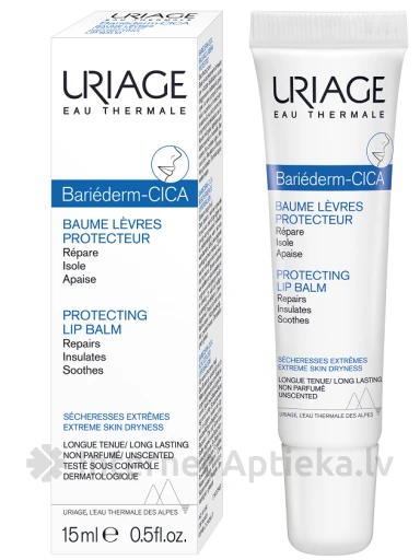 URIAGE Bariederm Cica lūpu balzams, 15 ml | internetaptieka.lv