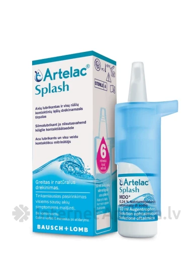 Artelac Splash MDO acu pilieni, 10 ml | internetaptieka.lv