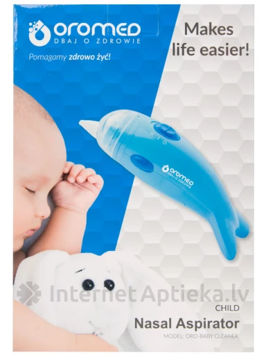 Oromed ninaaspiraatori ORO beebile, 1 tk. | internetaptieka.lv