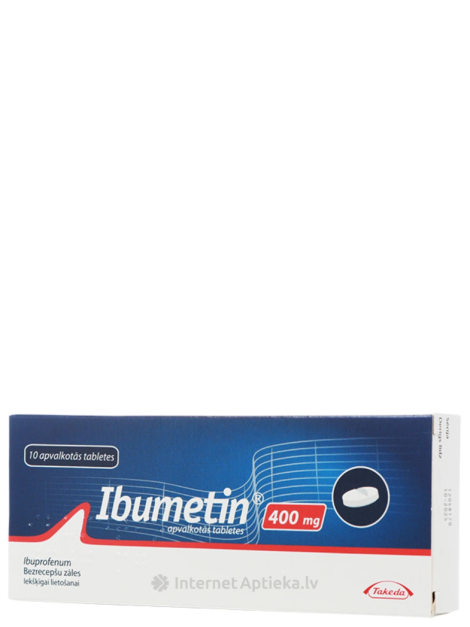 Ibumetin 400, 10 Таблеток - InternetAptieka.Lv