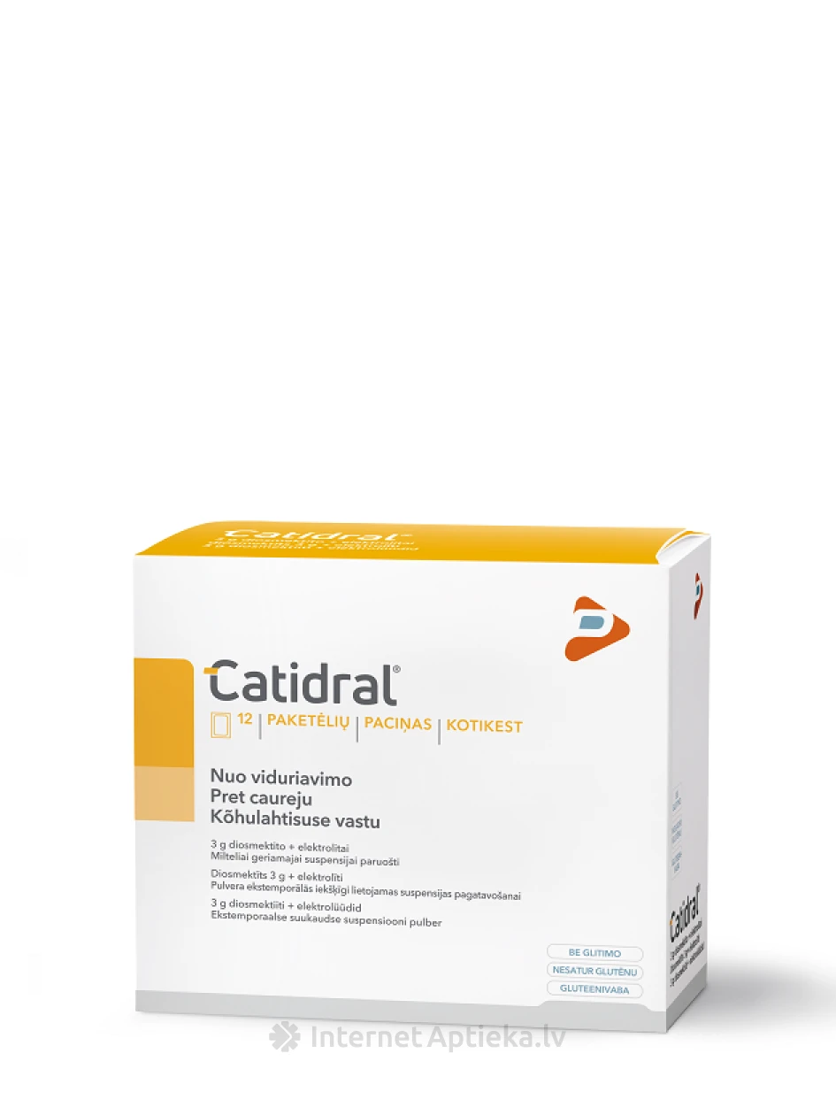 Catidral pulveris, 12 paciņas | internetaptieka.lv