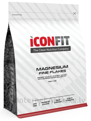 ICONFIT Magnesium pārslas vannai, 1 kg | internetaptieka.lv