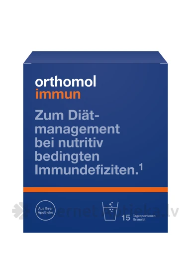 Orthomol Immun pulveris, 15 paciņas | internetaptieka.lv