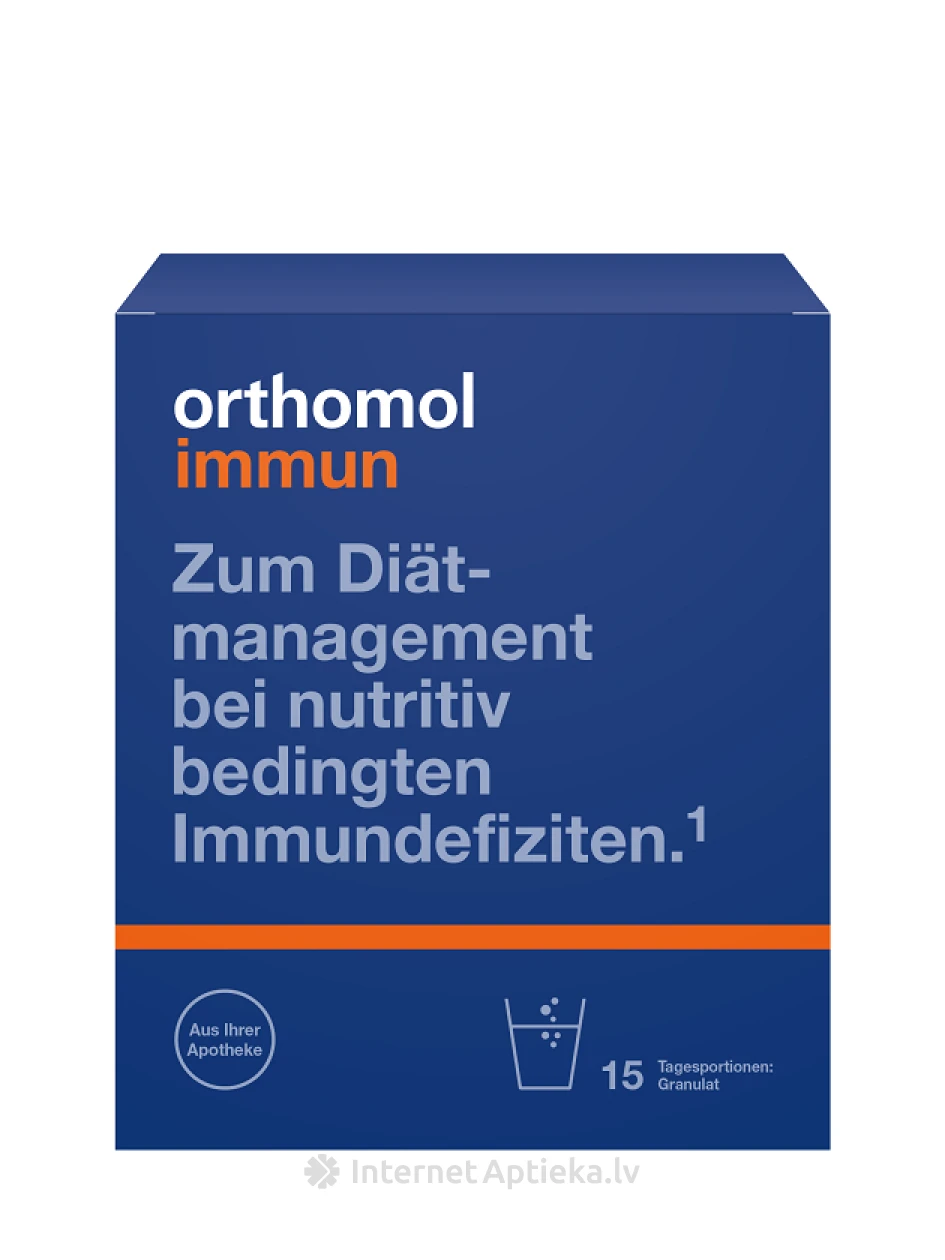 Orthomol Immun pulber, 15 pakki | internetaptieka.lv