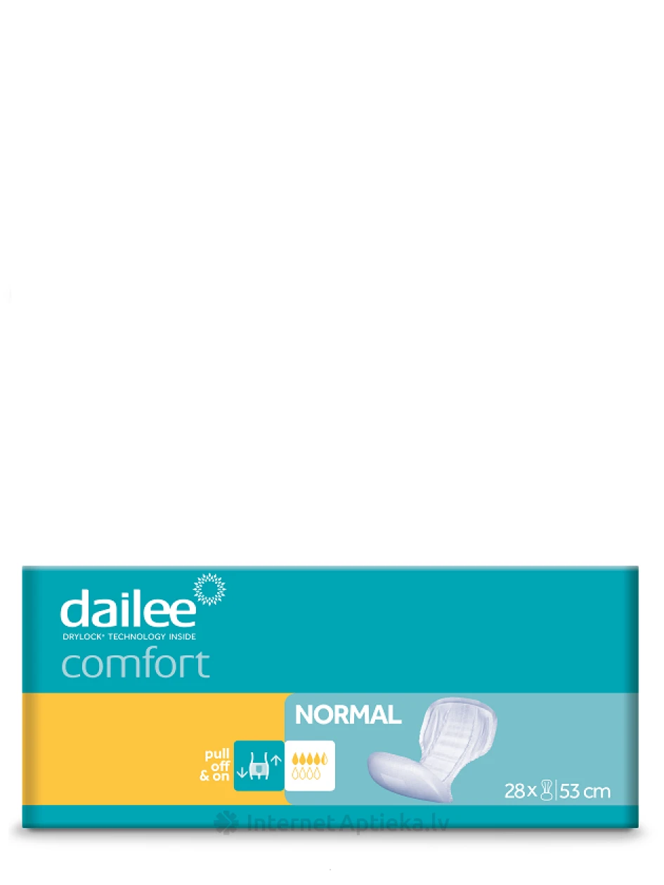 Dailee Comfort Normal S ieliktņi, 28 gb. | internetaptieka.lv