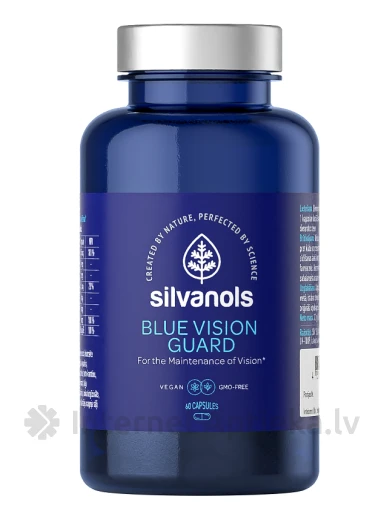 Silvanols Blue vision guard, 60 kapslit | internetaptieka.lv