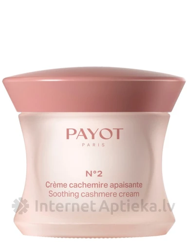PAYOT N°2 Soothing Cashmere sejas krēms, 50 ml | internetaptieka.lv
