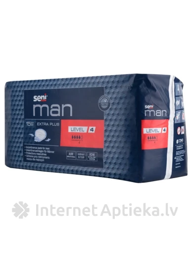 Seni Man Extra Plus, level 4 ieliktņi, 15 gb. | internetaptieka.lv