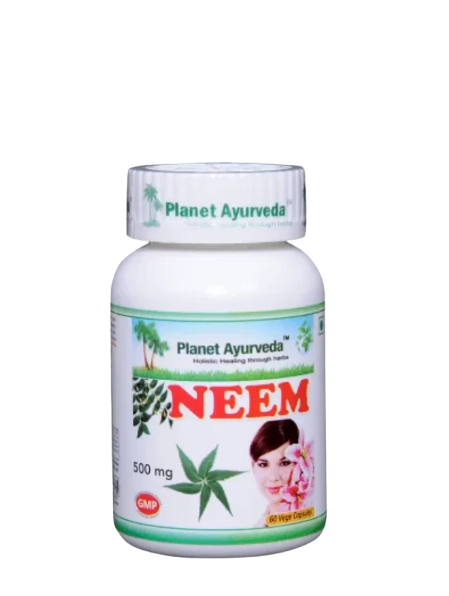 Planet Ayurveda Nīms Organic kapsulas, 60 gab.