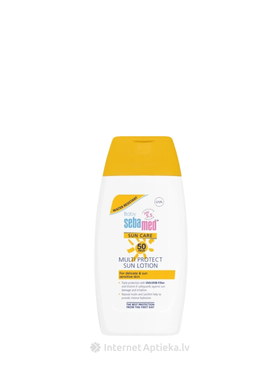 SEBAMED BABY SUN CARE päikesekaitsekreem SPF50, 200 ml | internetaptieka.lv