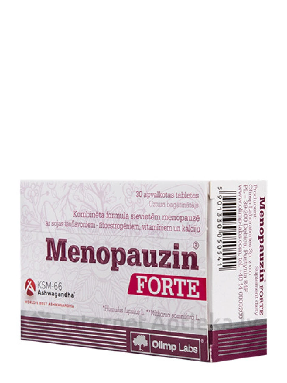 Olimp Labs Menopauzin Forte, 30 таблеток | internetaptieka.lv
