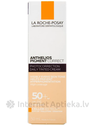 La Roche Posay Anthelios Näokaitse pigmentatsiooni eest, 50 ml | internetaptieka.lv