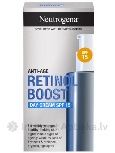 NEUTROGENA Anti-Age Retinol Boost SPF15 Dienas krēms, 50 ml | internetaptieka.lv