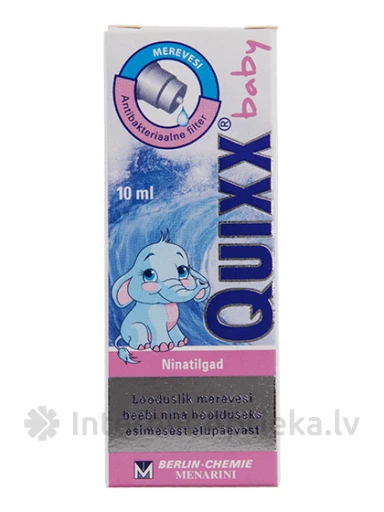 Quixx Baby deguna pilieni bērniem, 10 ml | internetaptieka.lv