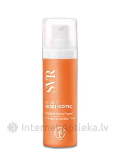 SVR [C20] BIOTIC FLUIDE starojošu efektu piešķirošs krēms ar 20% C vitamīna, 30 ml | internetaptieka.lv