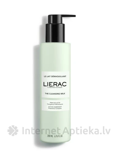 LIERAC attīrošs pieniņš visiem sejas ādas tipiem, 200 ml | internetaptieka.lv