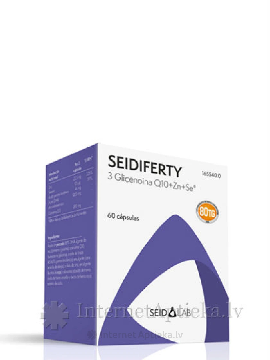 Seidiferty, 60 kapslit | internetaptieka.lv