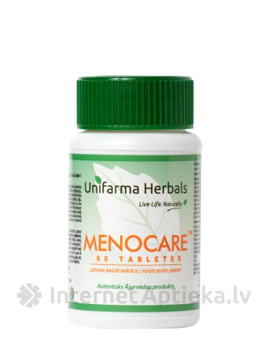 Unifarma Herbals Menocare tabletes, 60 gb. | internetaptieka.lv