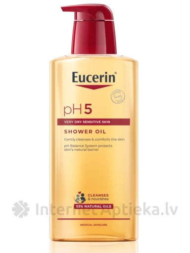 Eucerin pH5 Sensitive Skin dushiõli, 400 ml | internetaptieka.lv