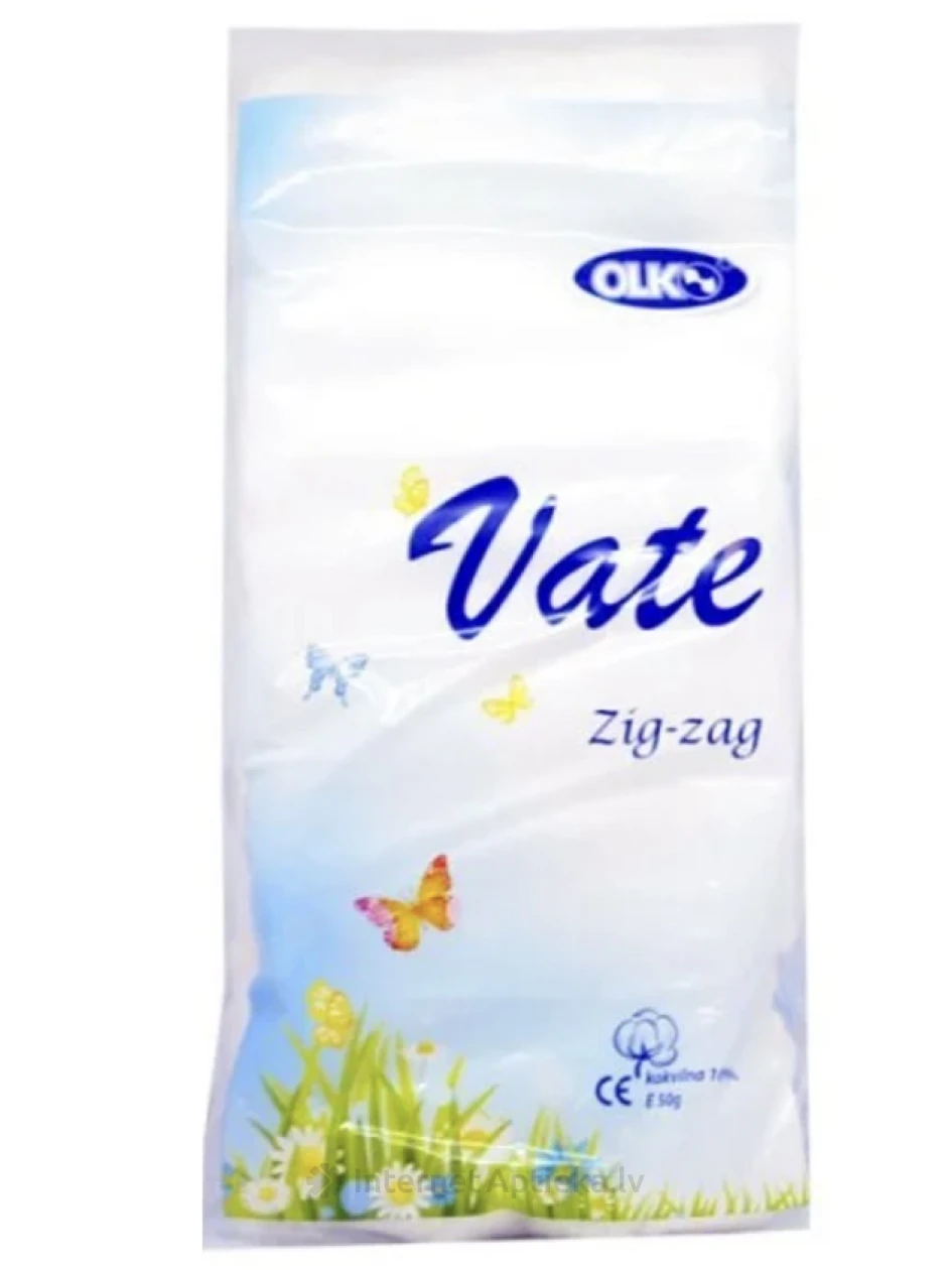 Puuvillane sik-Zag, 50 g | internetaptieka.lv