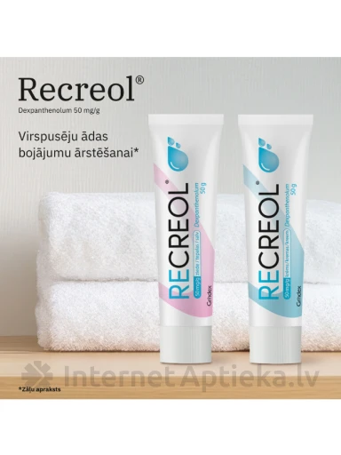 Recreol 5% ziede, 50 g | internetaptieka.lv