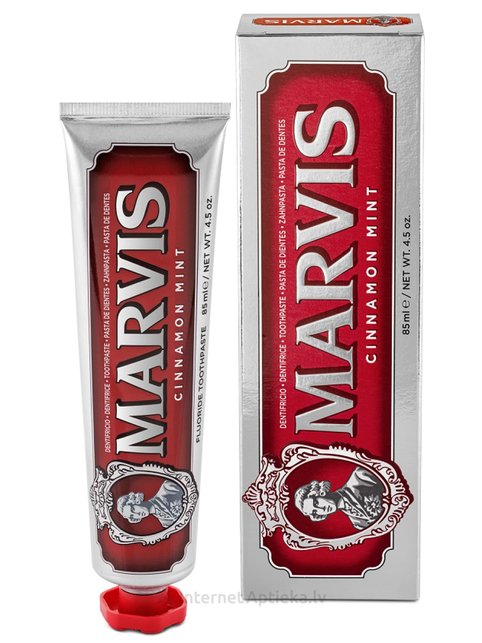 MARVIS зубная паста со вкусом корицы и мяты, 85 мл | internetaptieka.lv