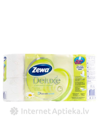 Zewa Deluxe Camomile Comfort tualettpaber, 8 tk. | internetaptieka.lv