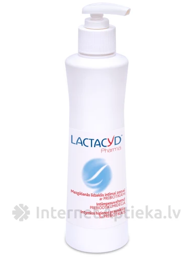 Lactacyd Pharma моющее средство для интимной зоны с пребиотиками, 250 мл | internetaptieka.lv
