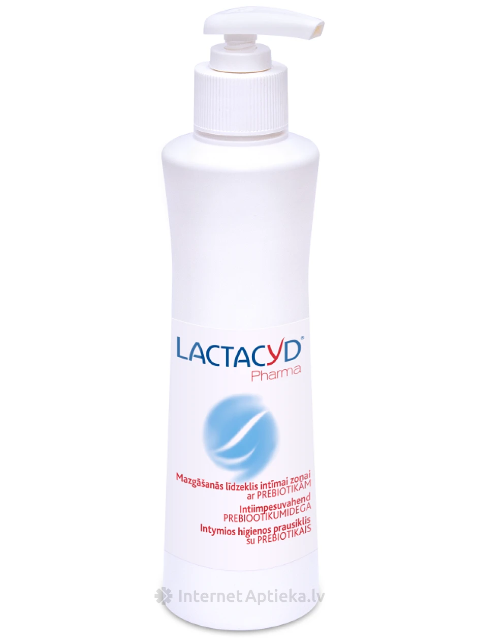 Lactacyd Pharma intiimpesuvahend prebiootikumidega, 250 ml | internetaptieka.lv