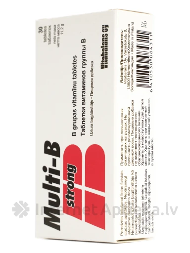 Multi B strong, 30 таблеток | internetaptieka.lv