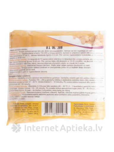 Olko горчичный порошок (для ванны), 200 г | internetaptieka.lv