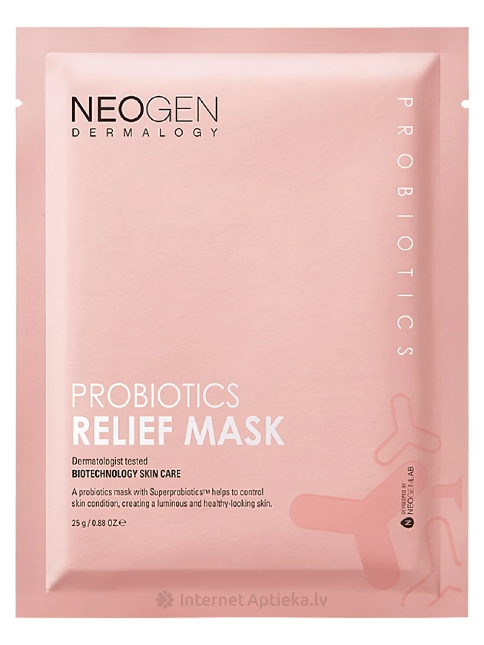 Neogen Dermalogy Probiotics Relief Maska, 5 gb. | internetaptieka.lv