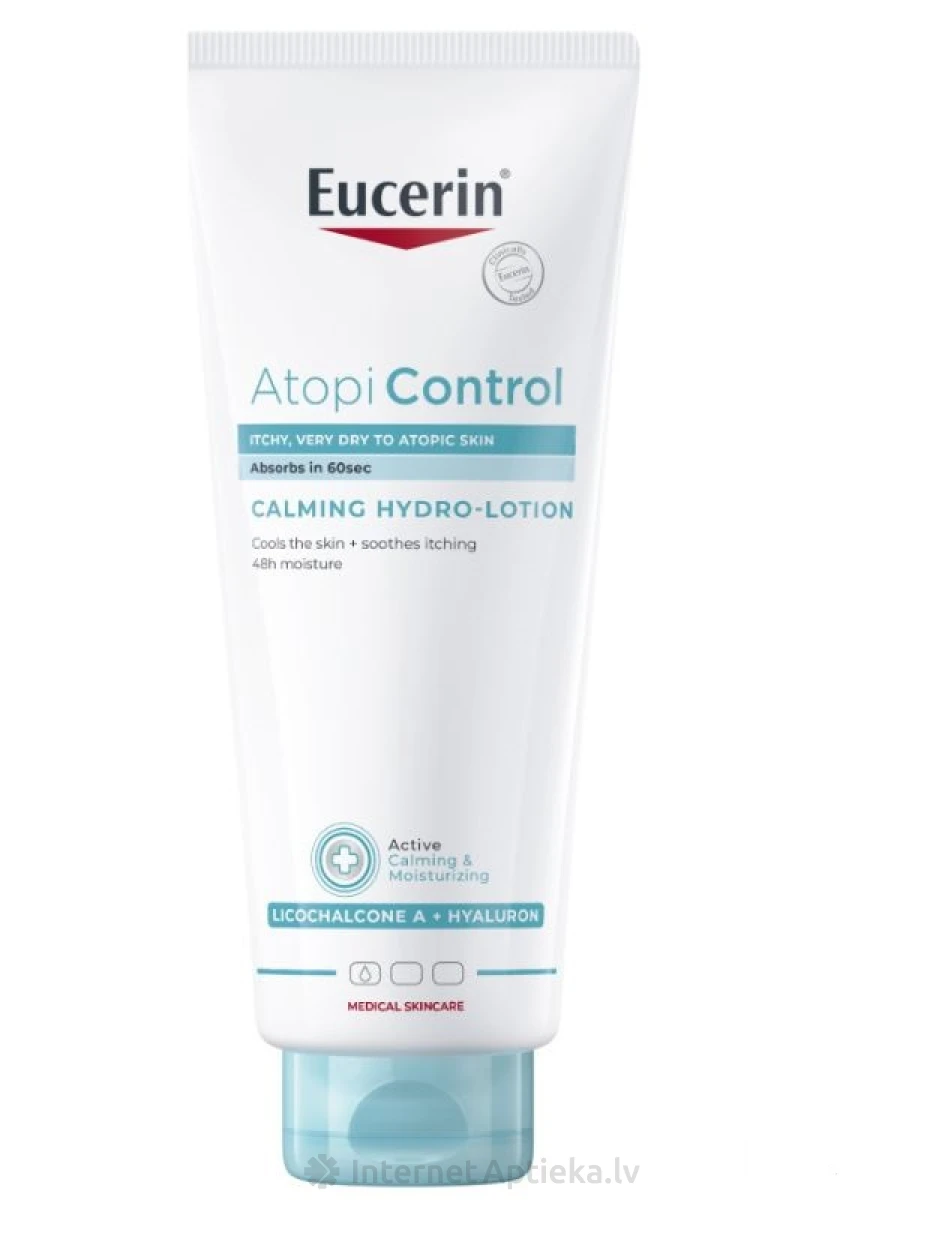 Eucerin AtopiControl nomierinošs un mitrinošs losjons, 400 ml | internetaptieka.lv