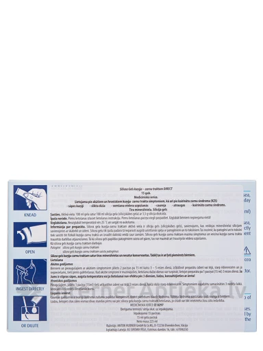 Silicea Gastro geelid Direct (kotikestes), 15 ml x 15 kotikest | internetaptieka.lv