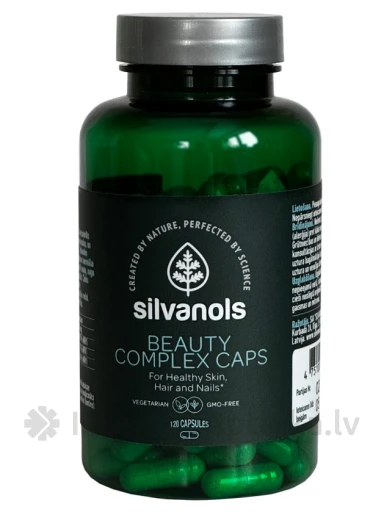 Silvanols Beauty Complex, 120 kapsulas | internetaptieka.lv