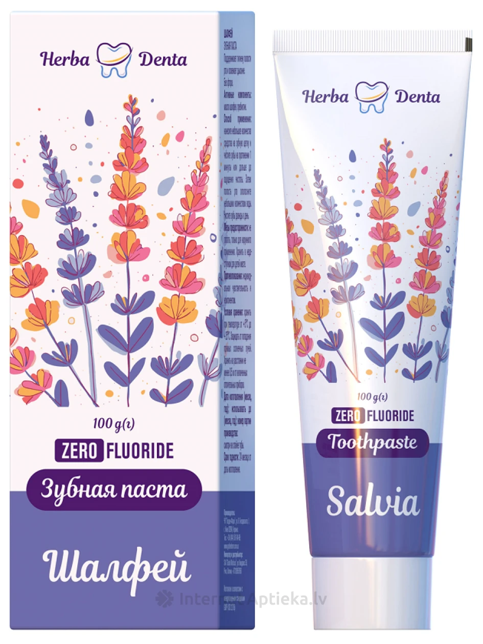 Golden Pharm Zobu pasta Salvija, 100 g | internetaptieka.lv