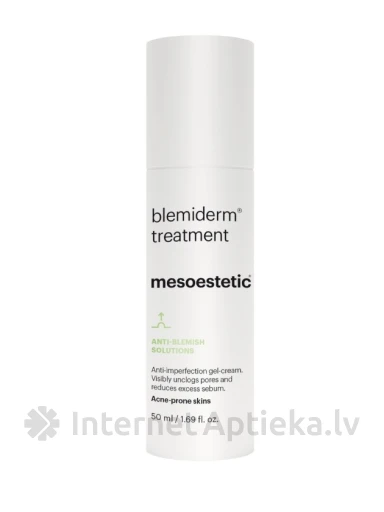 Mesoestetic blemiderm treatment ночной крем против акне, 50 мл | internetaptieka.lv