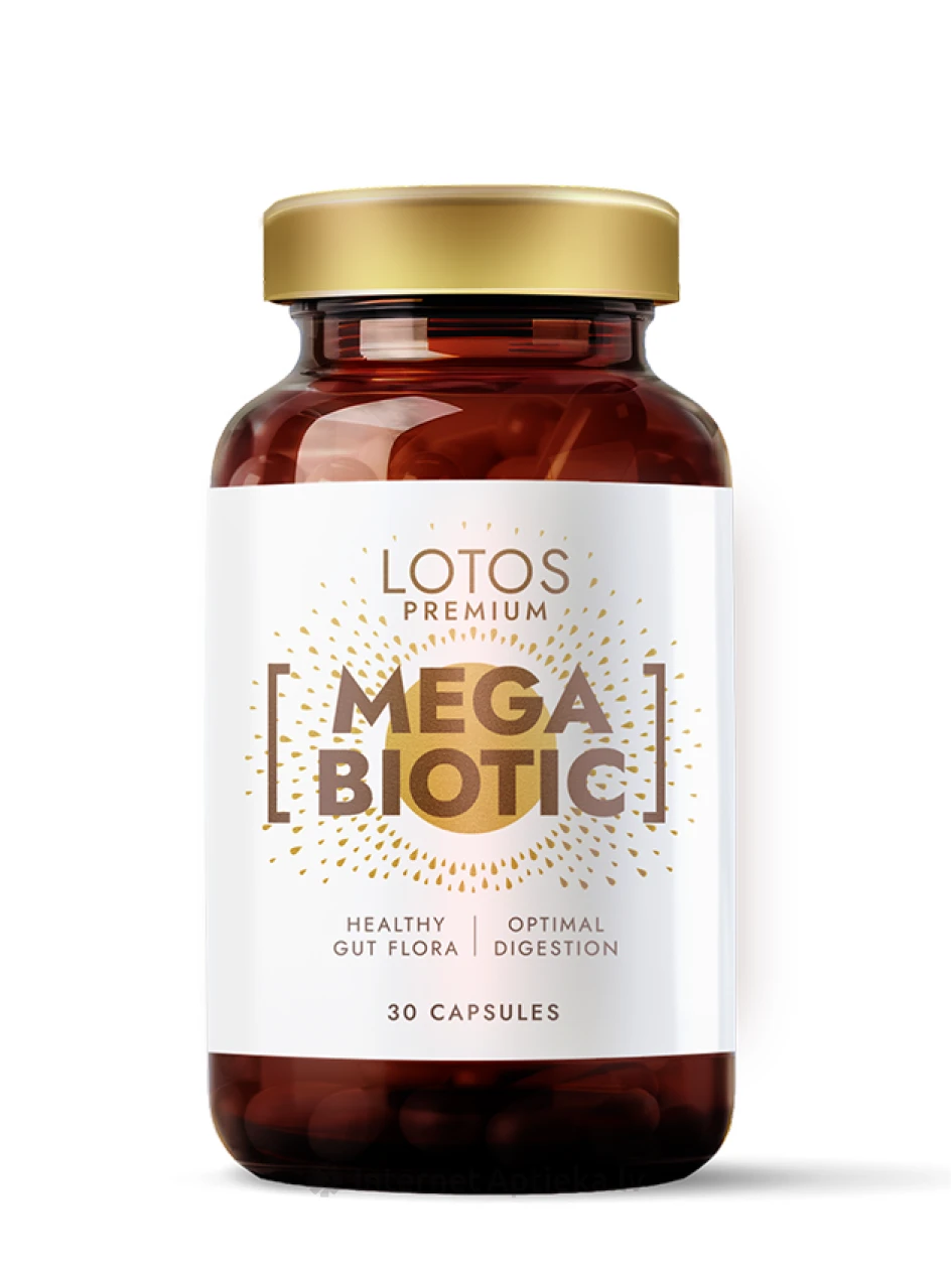 LOTOS PREMIUM MegaBiotic kapsulas, 30 gb. | internetaptieka.lv