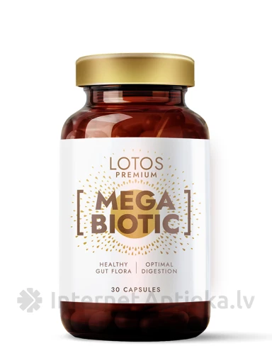 LOTOS PREMIUM MegaBiotic kapsulas, 30 gb. | internetaptieka.lv