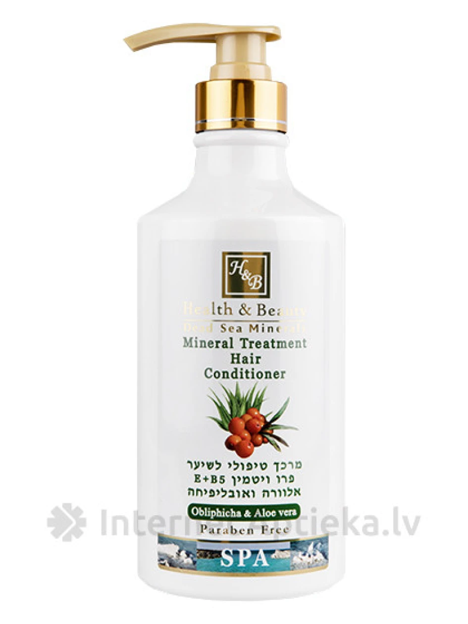 H&B Кондиционер для волос с маслом облепихи, 780 мл | internetaptieka.lv