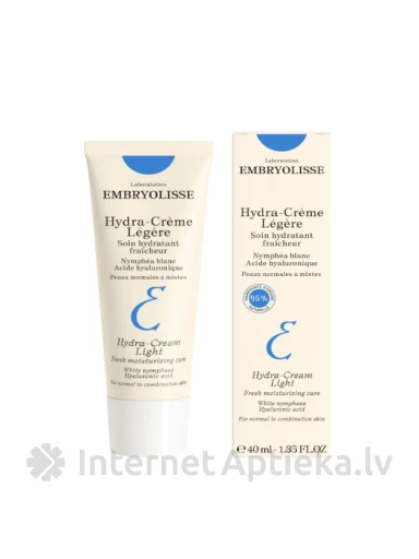EMBRYOLISSE Hydra-Creme Legere mitrinošs sejas krēms, 40 ml | internetaptieka.lv