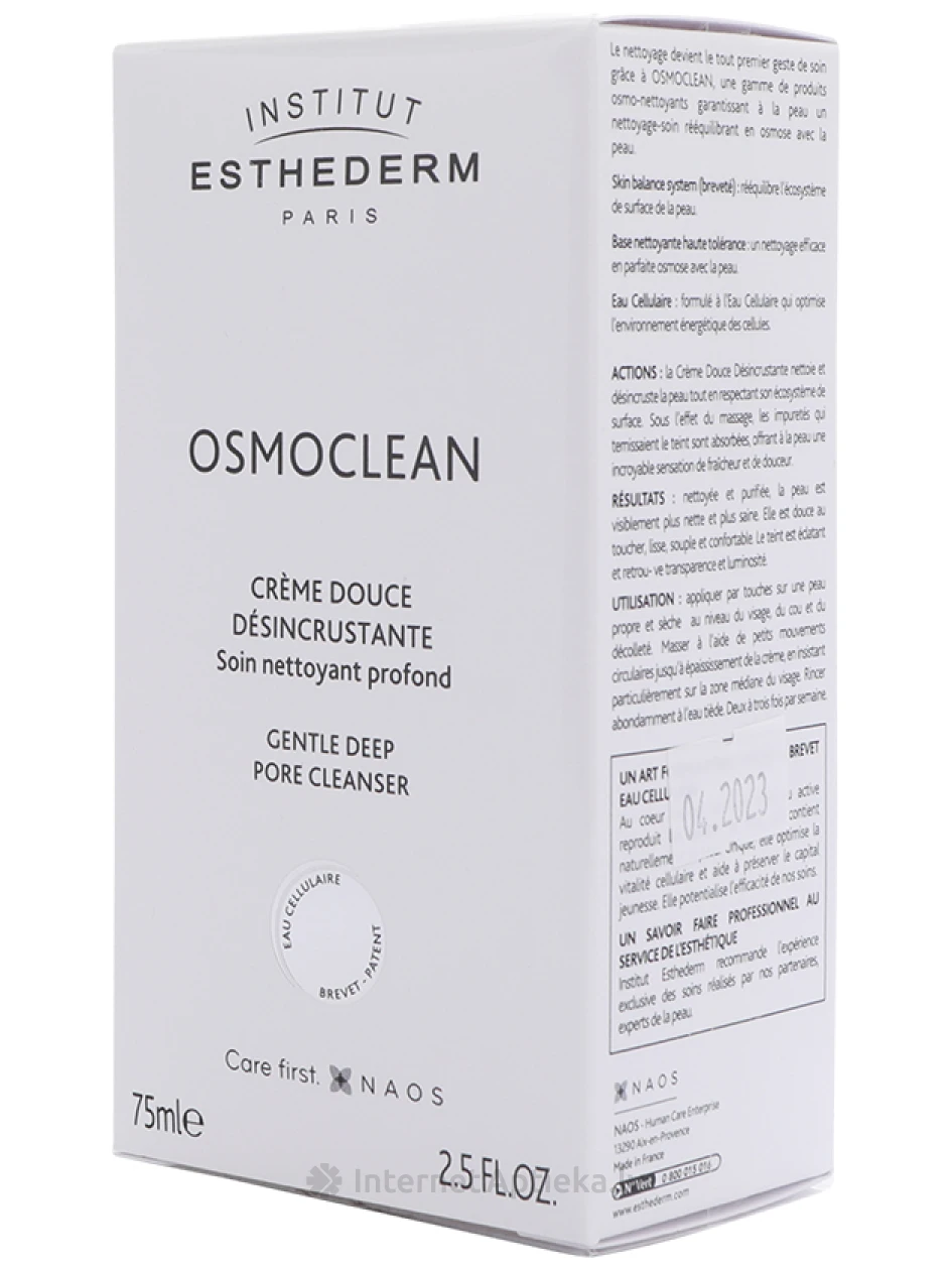 Institut Esthederm Osmoclean средство для очищения пор, 75 мл | internetaptieka.lv