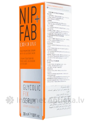 NIP+FAB Glycolic Fix seerum, 30 ml | internetaptieka.lv